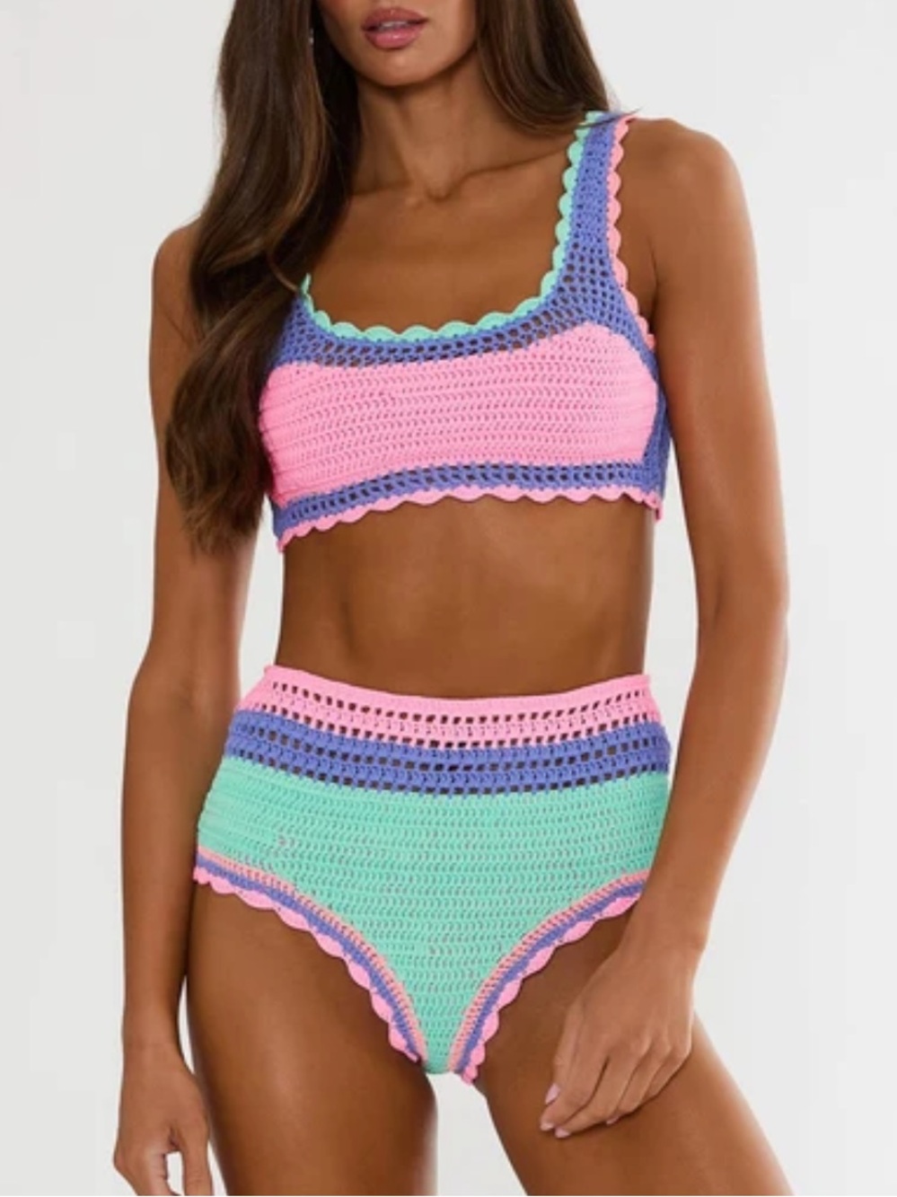 Beach riot Karmen Sea Breeze Crochet set sz s